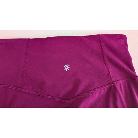 Athleta Women's Elation Straight Leg Yoga Pant Stretch Pink Sz Small Petite EUC - Picture 6 of 11